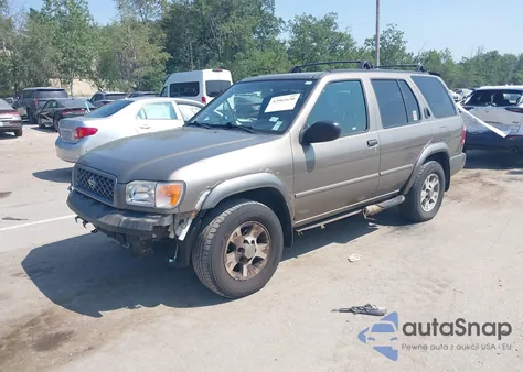 2001 Nissan Pathfinder Se z USA, uszkodzony, nr VIN JN8DR09Y71W599319
